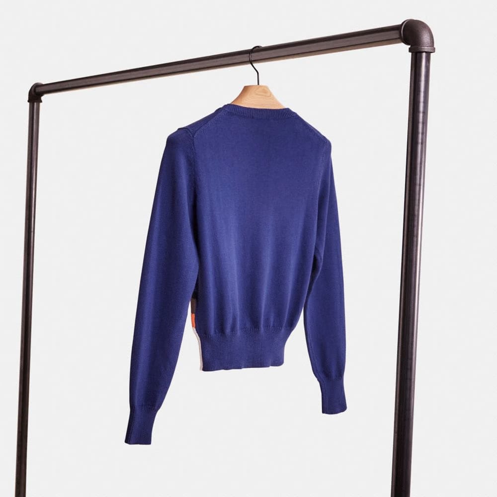 Restored Moonscape Crewneck Sweater