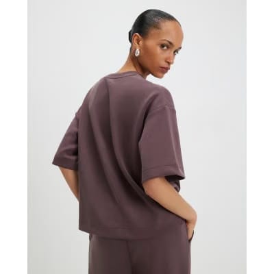 Brown Premium Boxy T-Shirt
