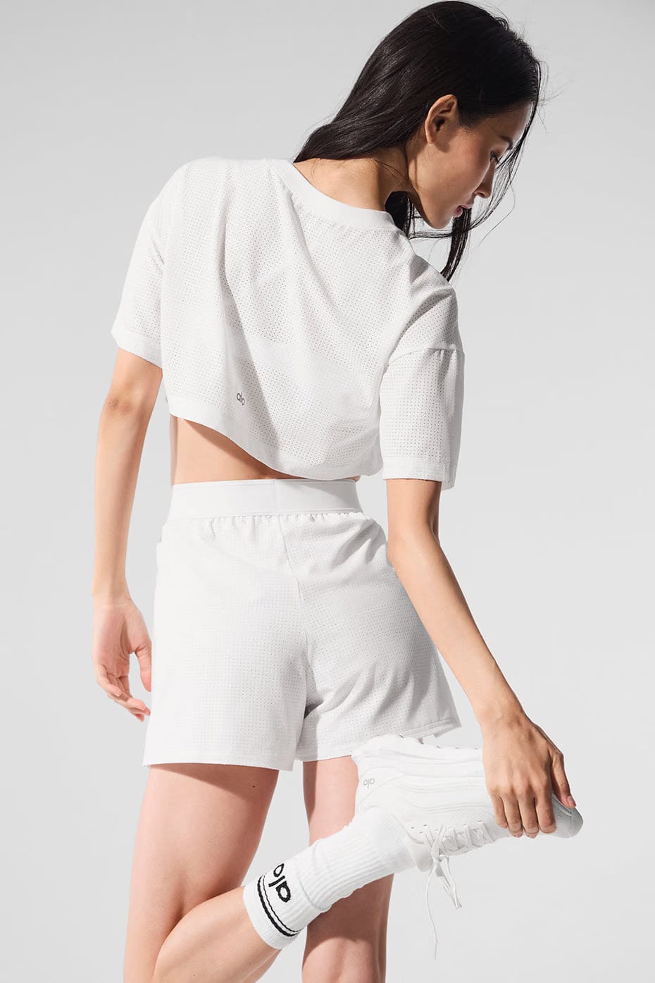 Mesh Cropped Mirage T-Shirt