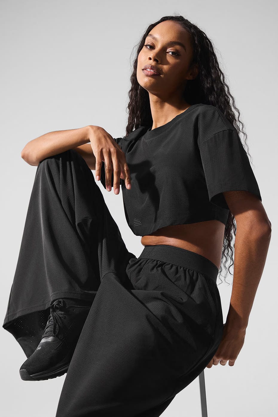 Mesh Cropped Mirage T-Shirt