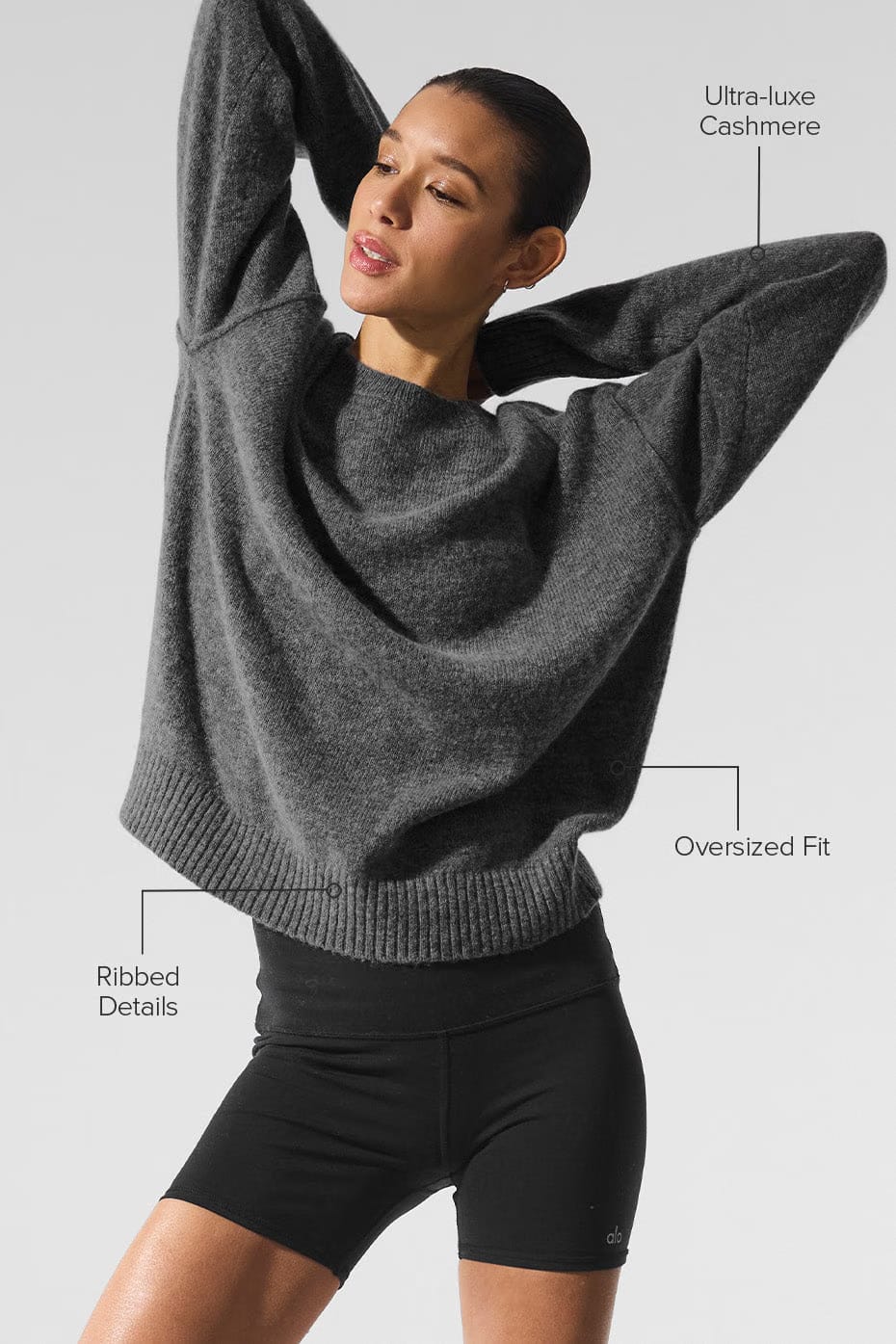 Unisex Wool Cashmere New Class Crewneck Sweater