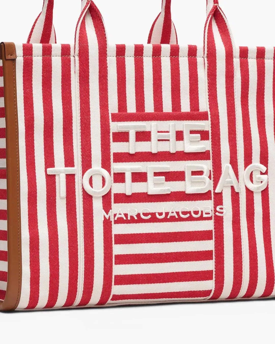The Stripe Canvas Large Tote Bag