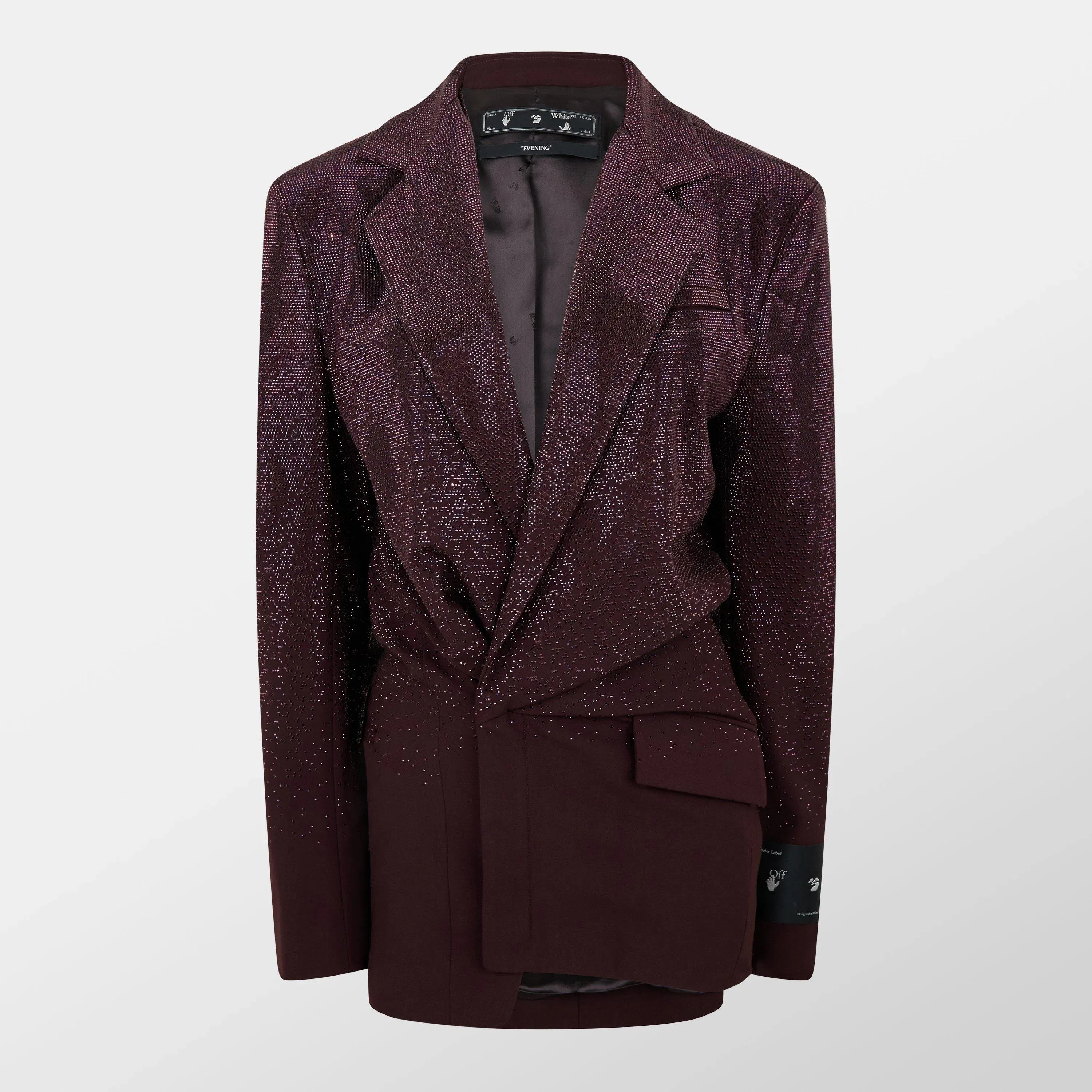Short Wool Long Sleeve Blazer Dress