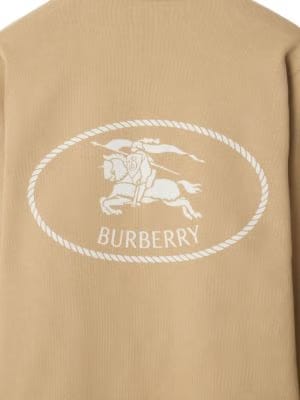 Burberry knight-stamp cotton sweatshirt