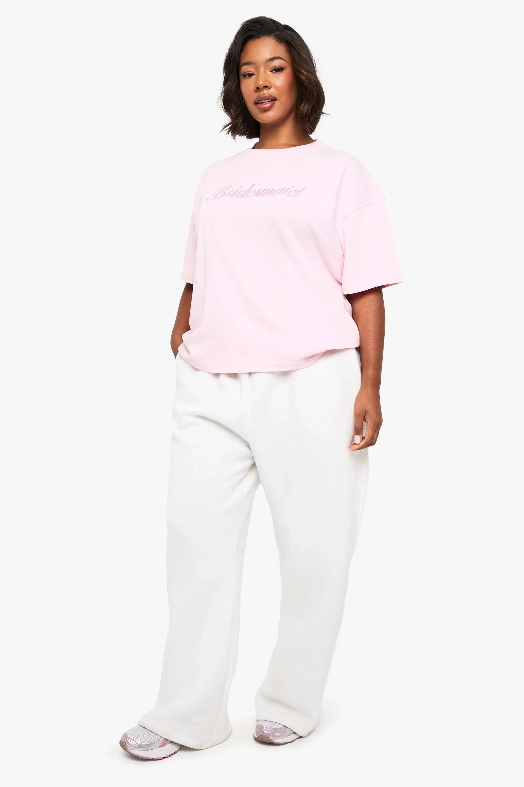 Plus Bridesmaid Oversized T-Shirt