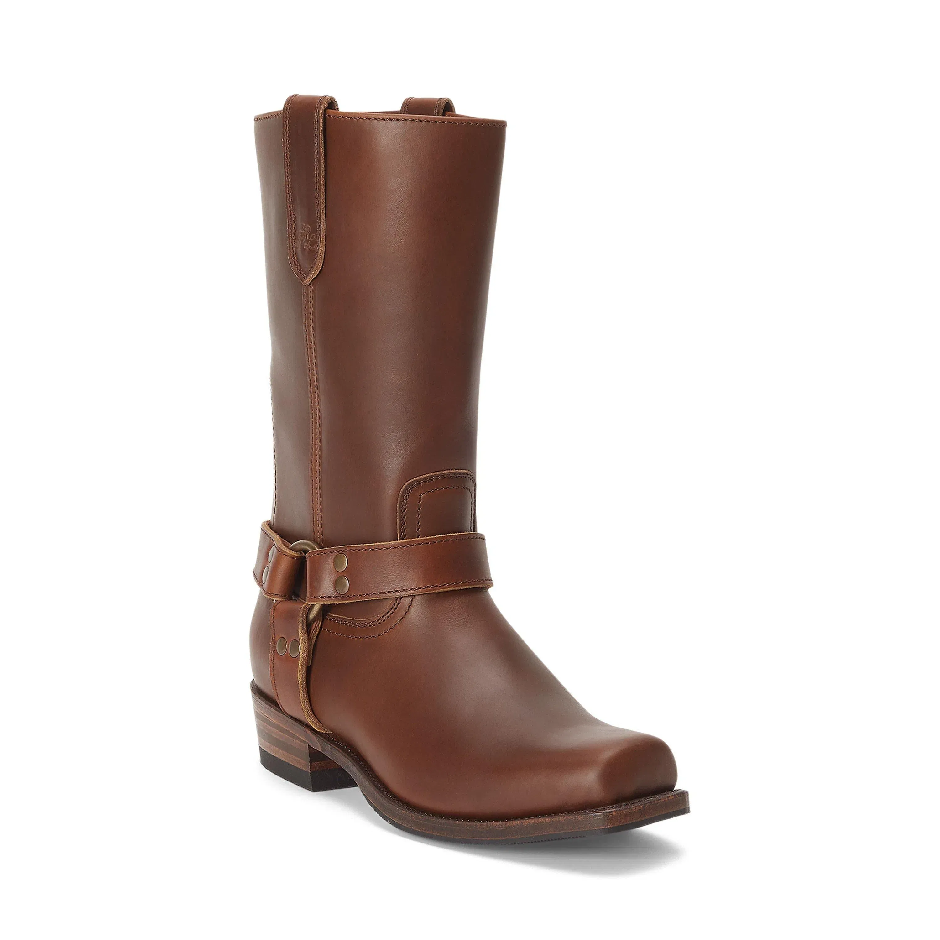 Hardware Detail Cushioned Biker Boots