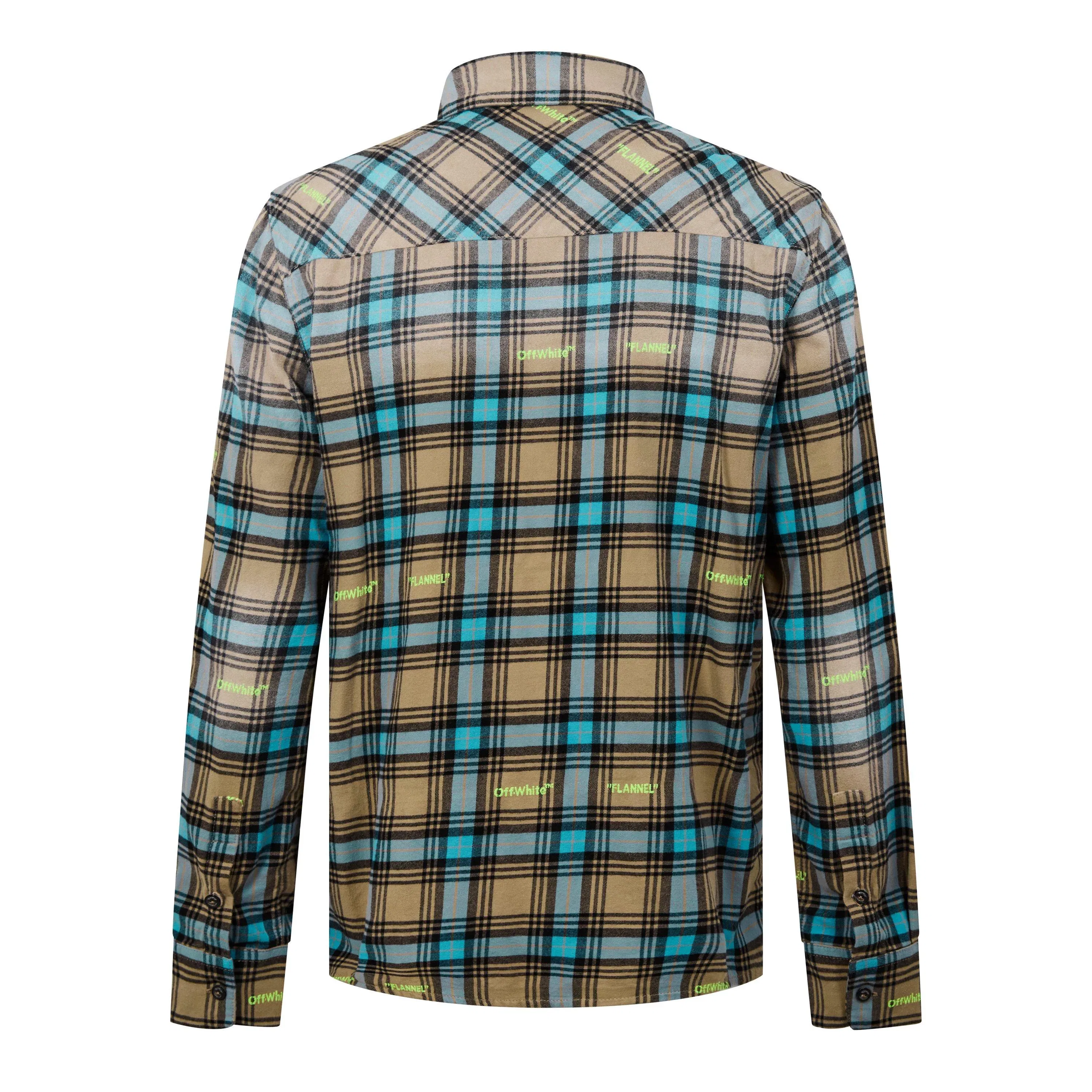 Helvet Check Pattern Relaxed Fit Overshirt