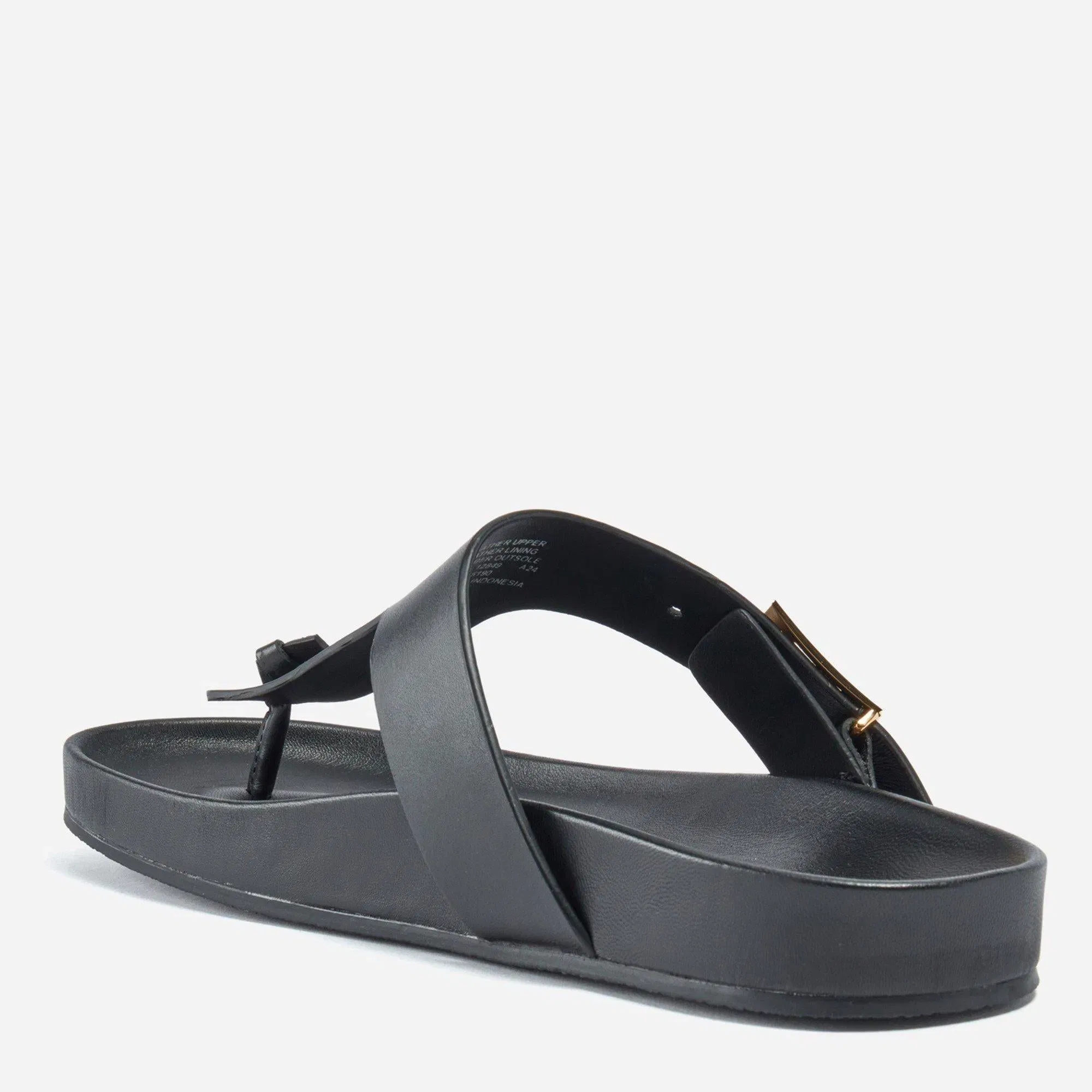 Mellow Leather Flat Sandals