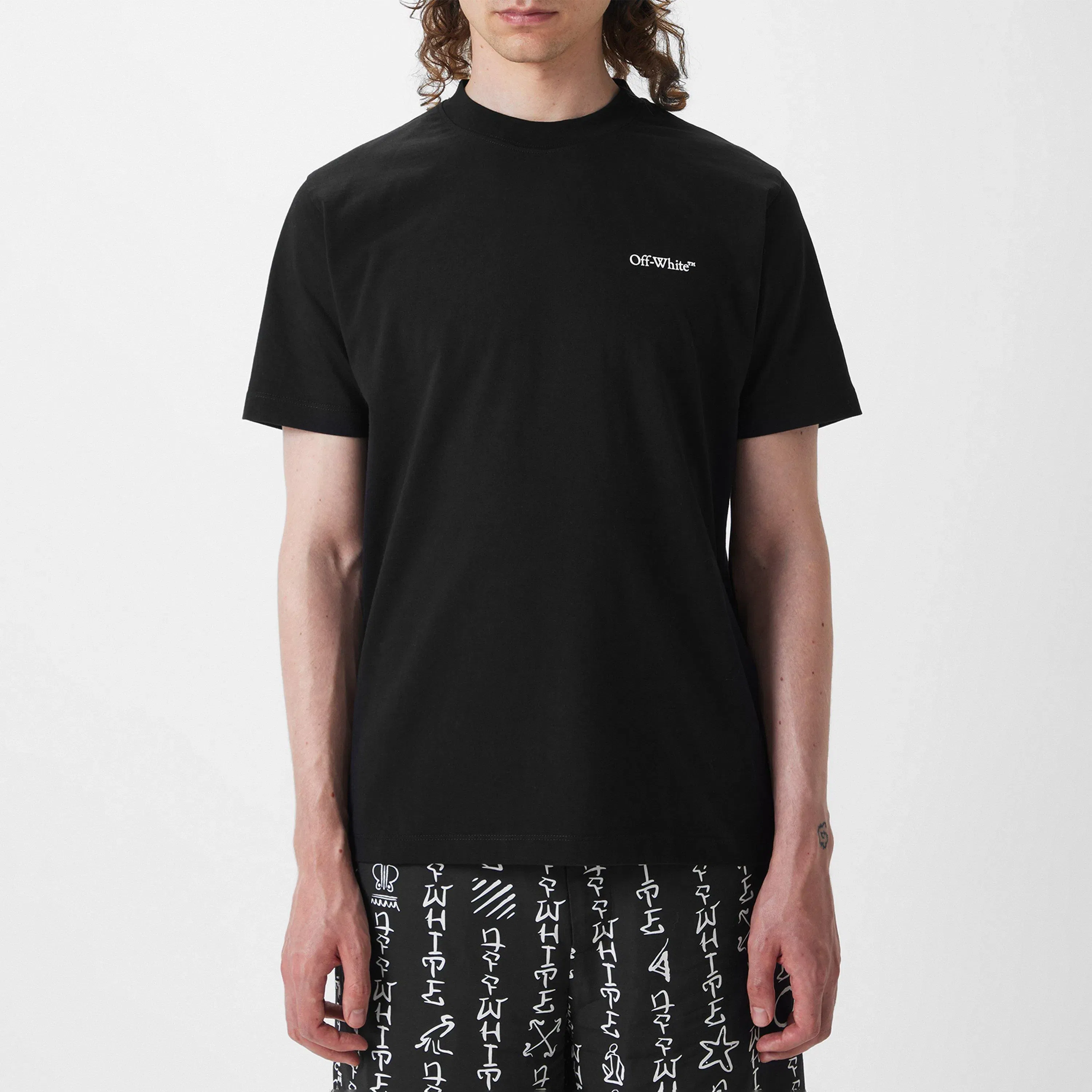 Logo Arrow Cotton Short Sleeve T-Shirt