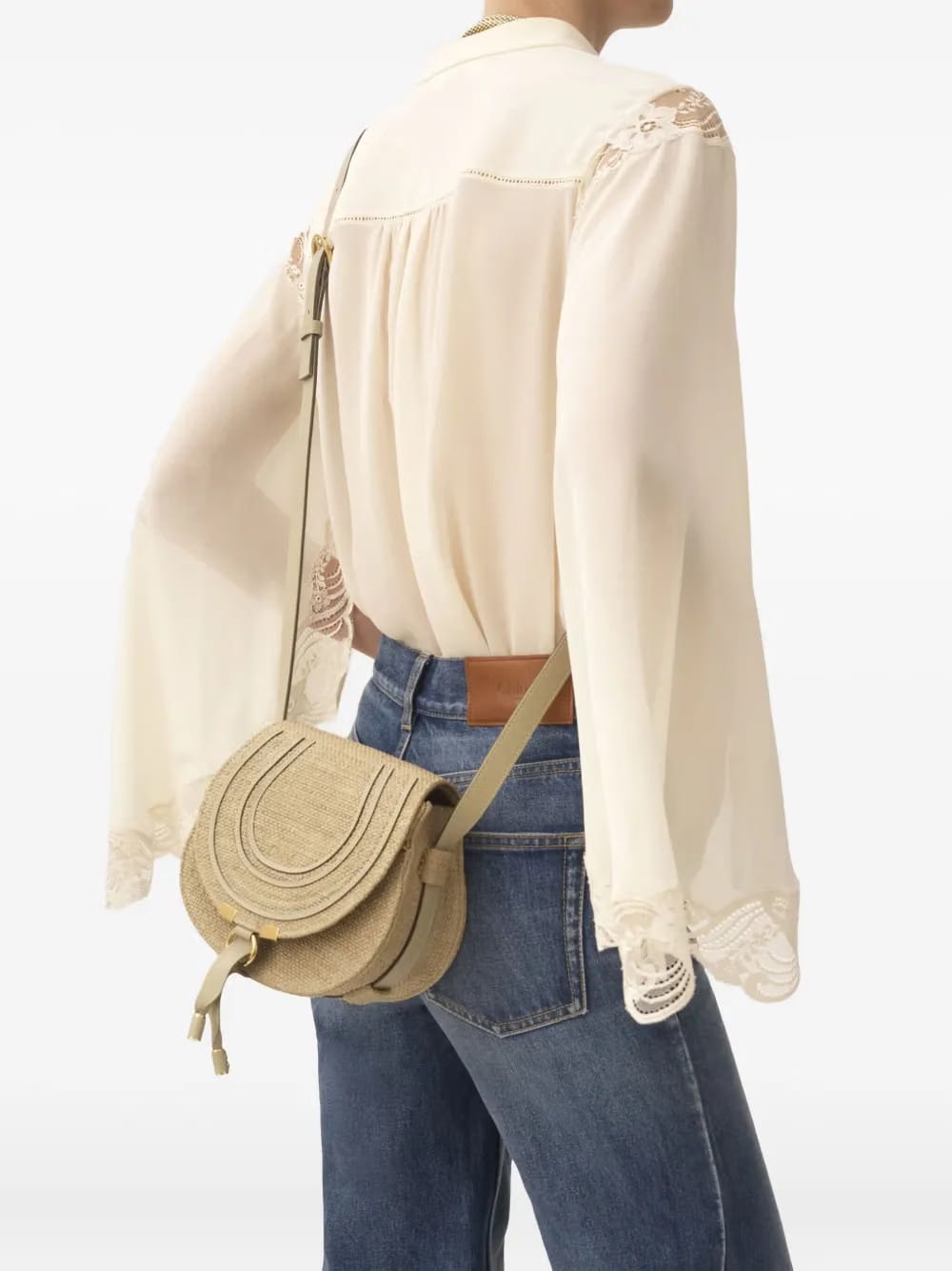 small Marcie saddle cross body bag