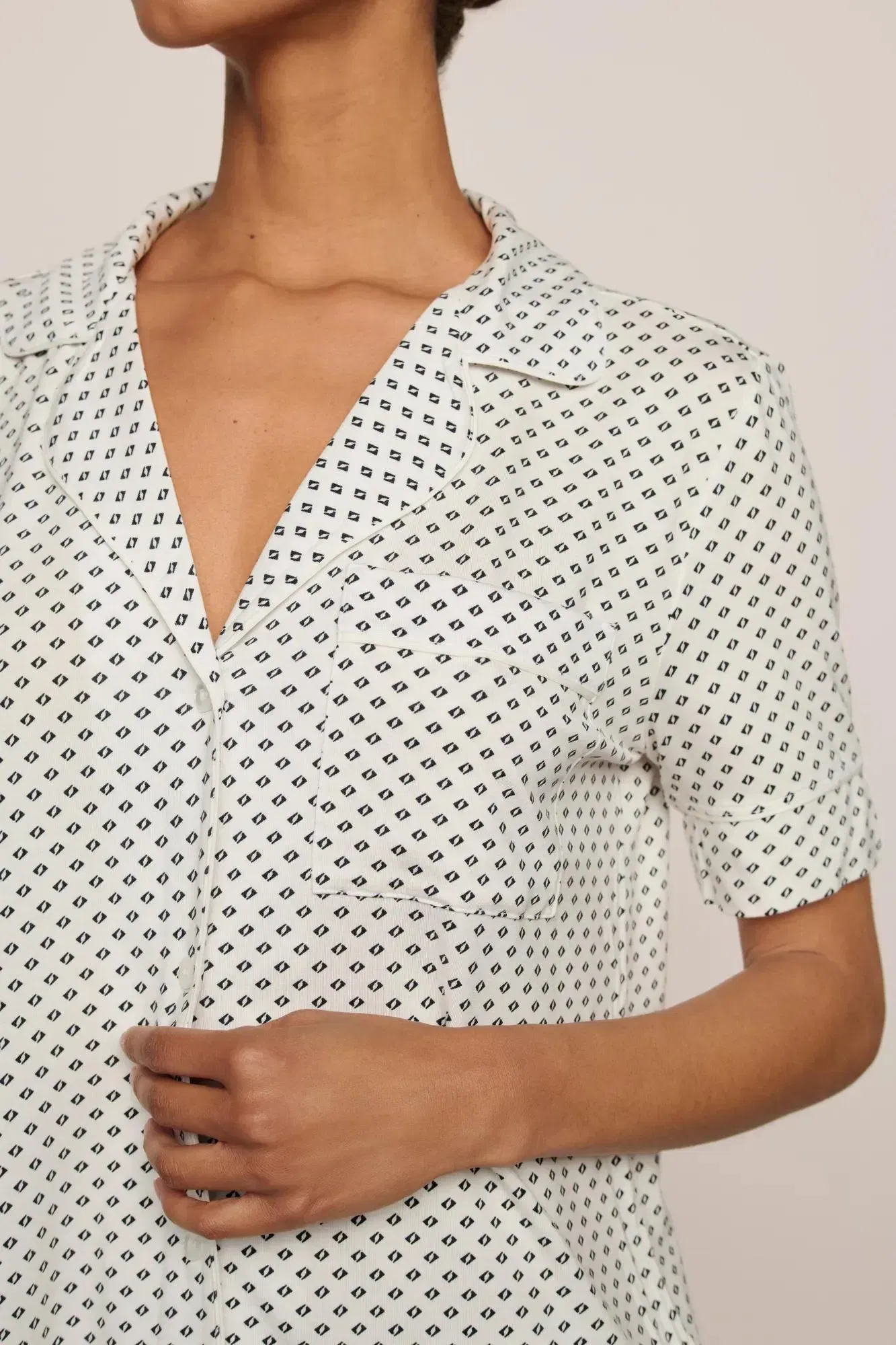 Gisele Printed TENCEL™ Modal Short Sleeve Pant PJ Set