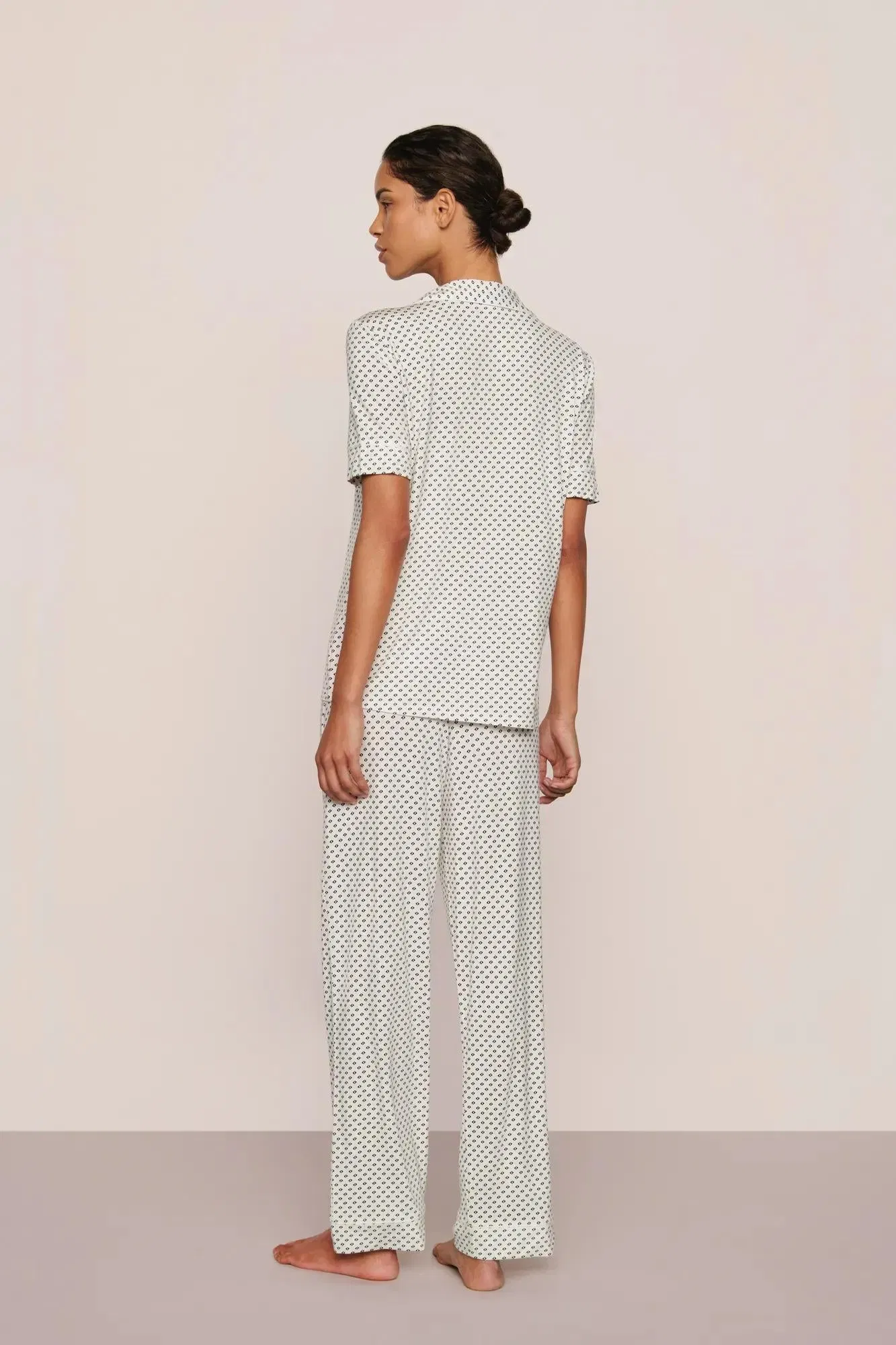 Gisele Printed TENCEL™ Modal Short Sleeve Pant PJ Set