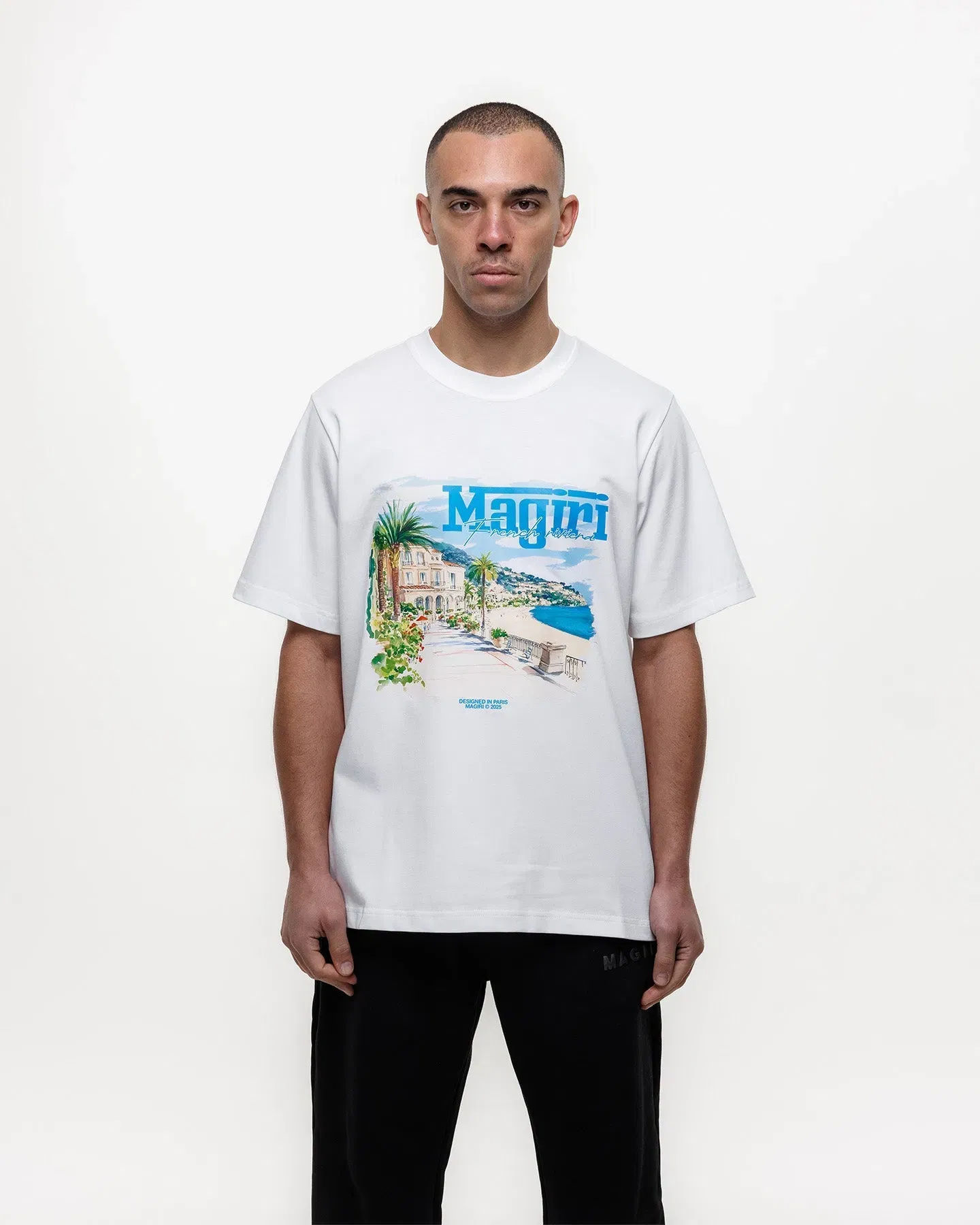 Magiri Rivera Printed T-Shirt in White