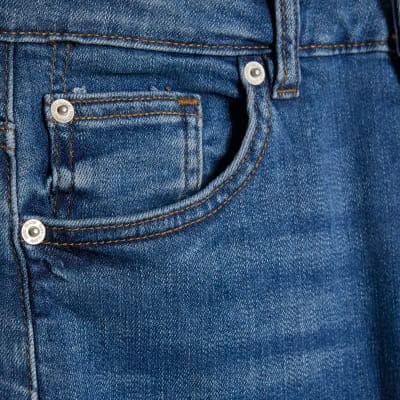 Blue Comfort Skinny Jeans