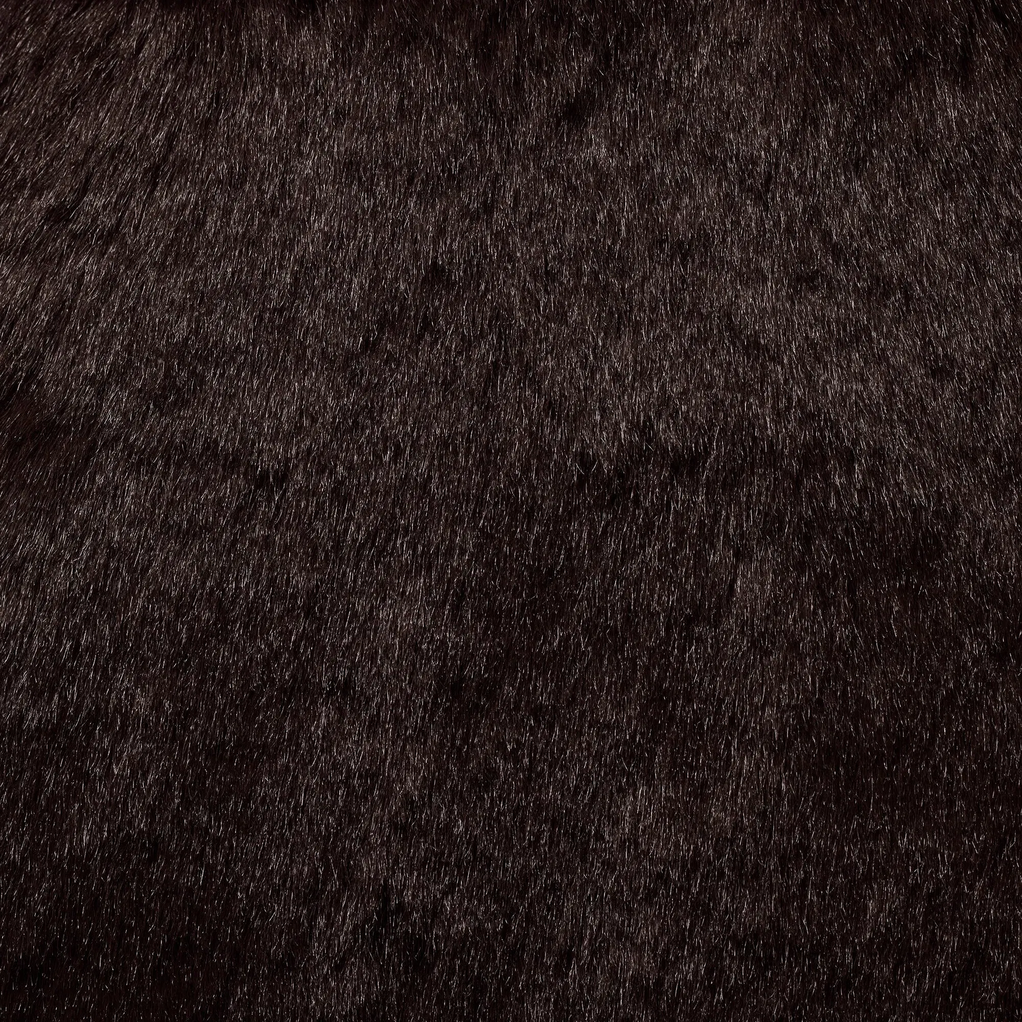 FAUX FUR MINI TOTE | ESPRESSO