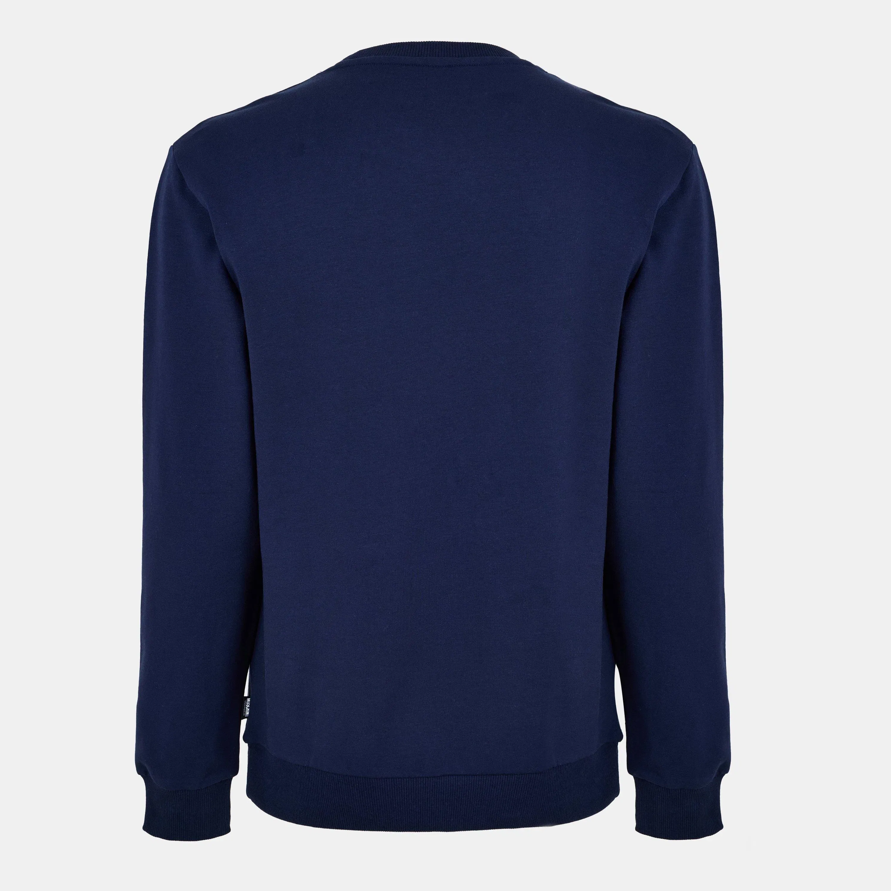 Bear Embroidered Crew-Neck Sweatshirt