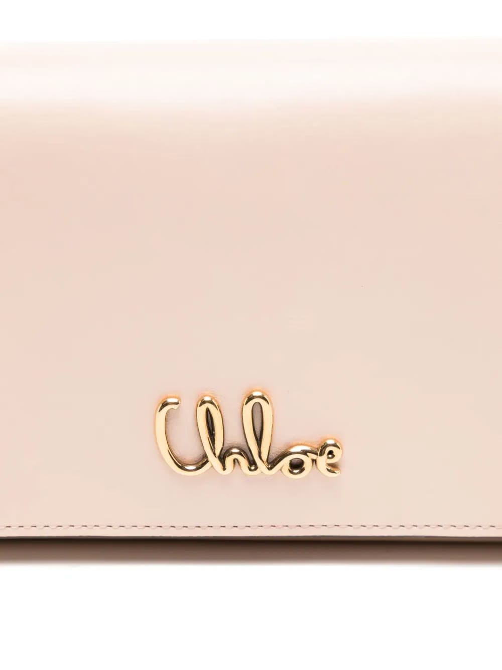 Ironic flap chain crossbody bag