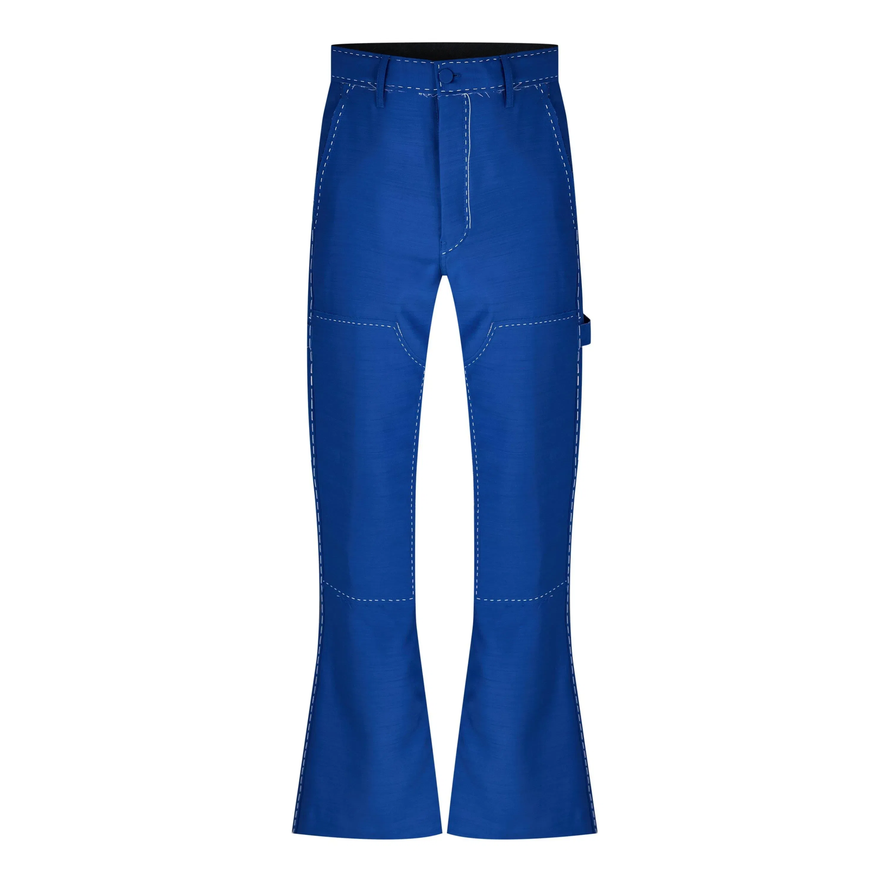 Flaired Straight Trousers
