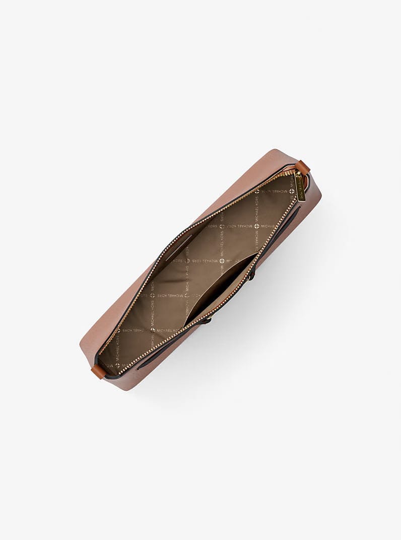 Carson Small Leather Convertible Crossbody Bag