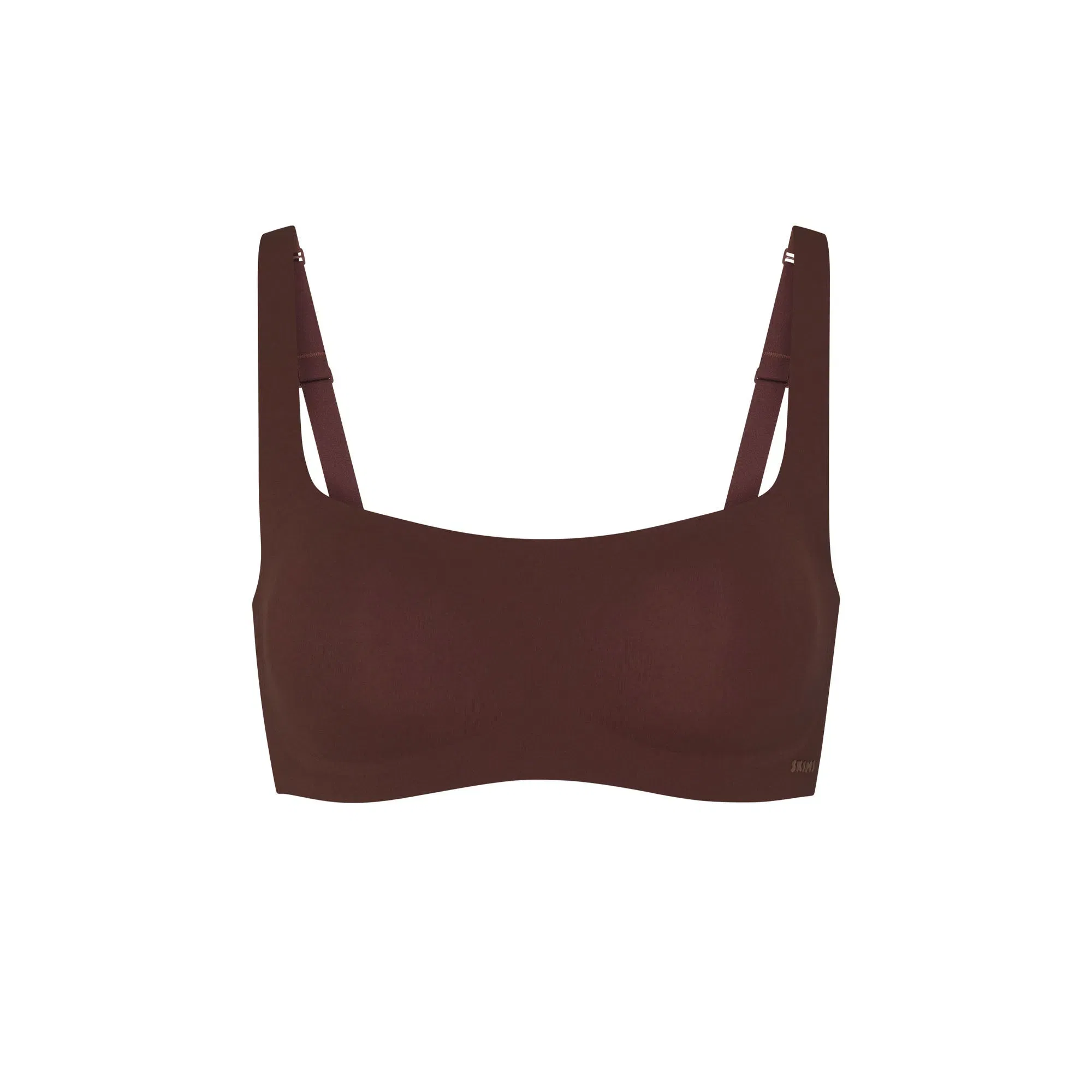 NAKED SCOOP BRALETTE | COCOA