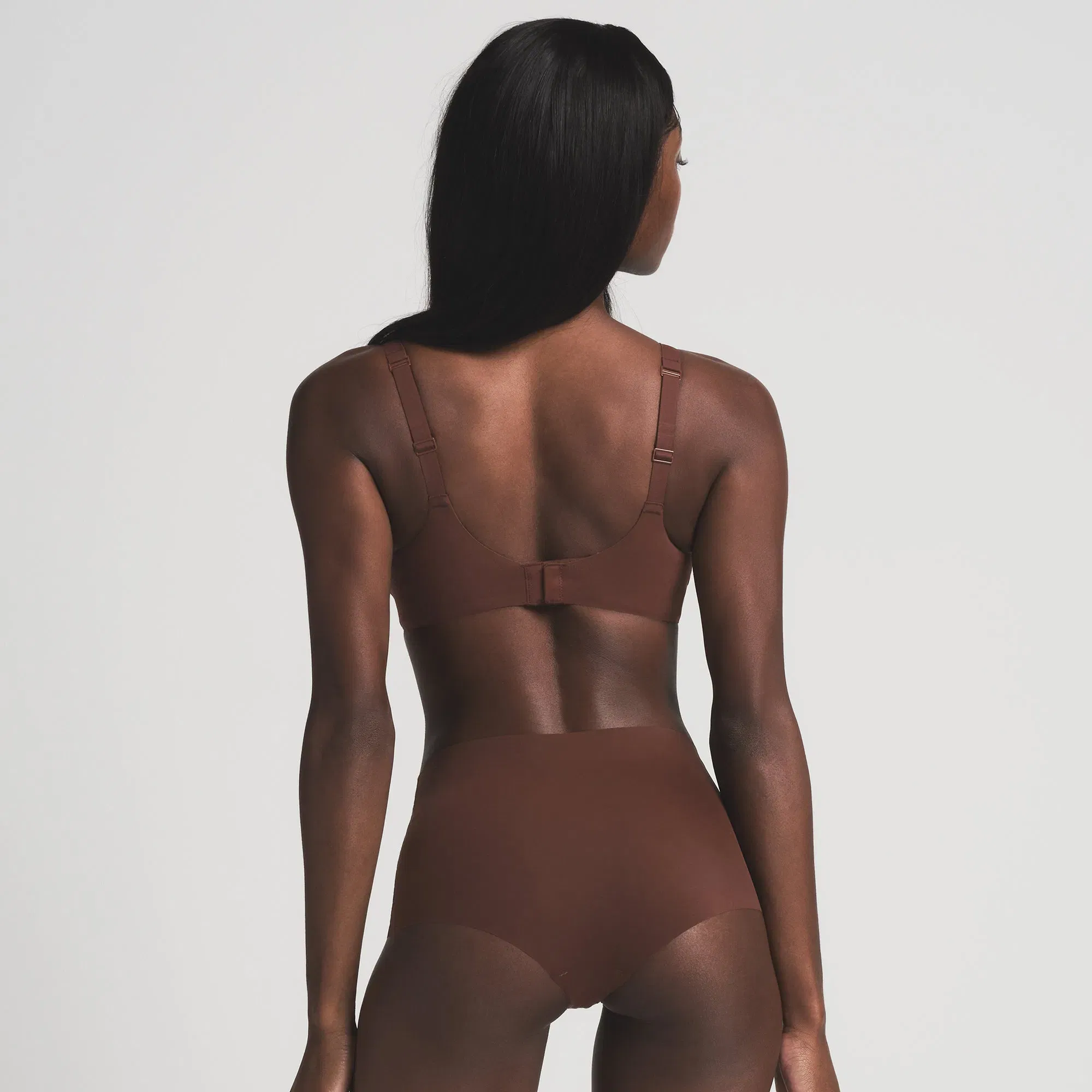 NAKED SCOOP BRALETTE | COCOA