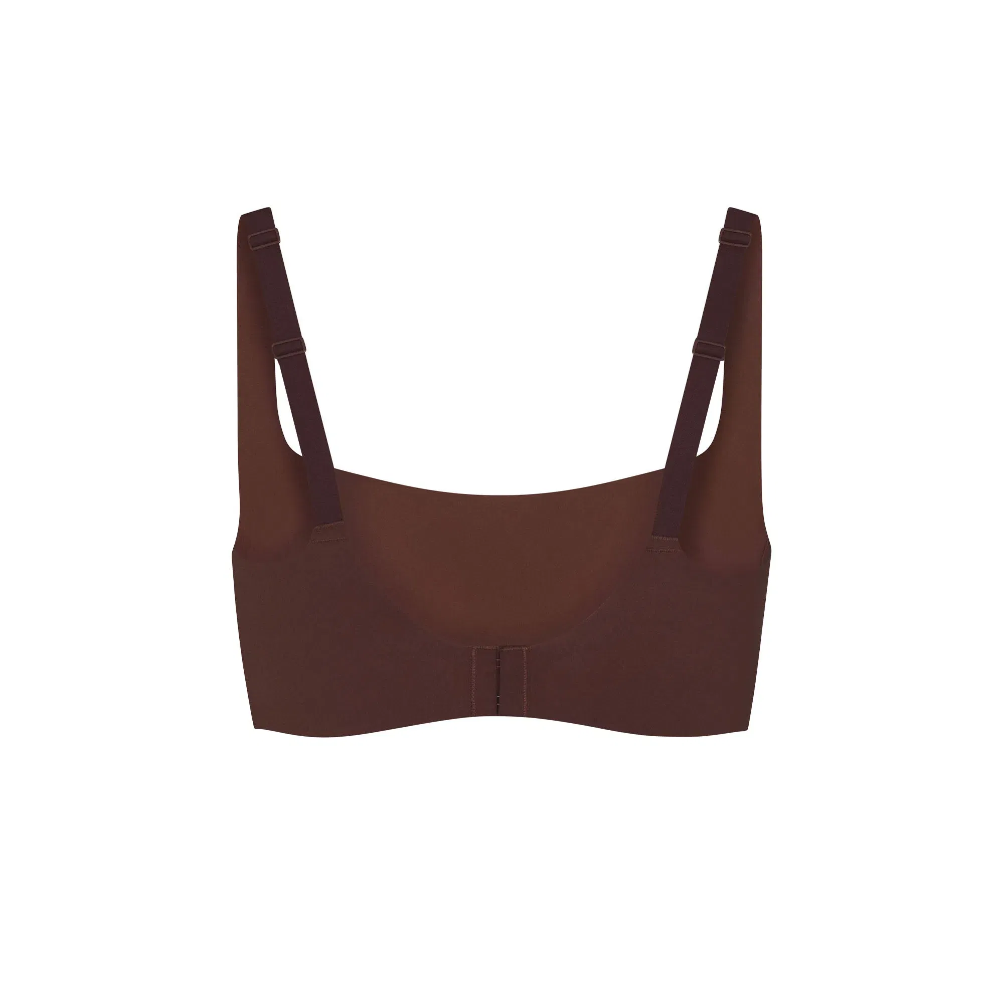 NAKED SCOOP BRALETTE | COCOA
