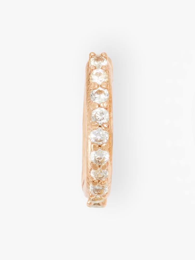 Tiny Twinkles Pavé Mini Hoops