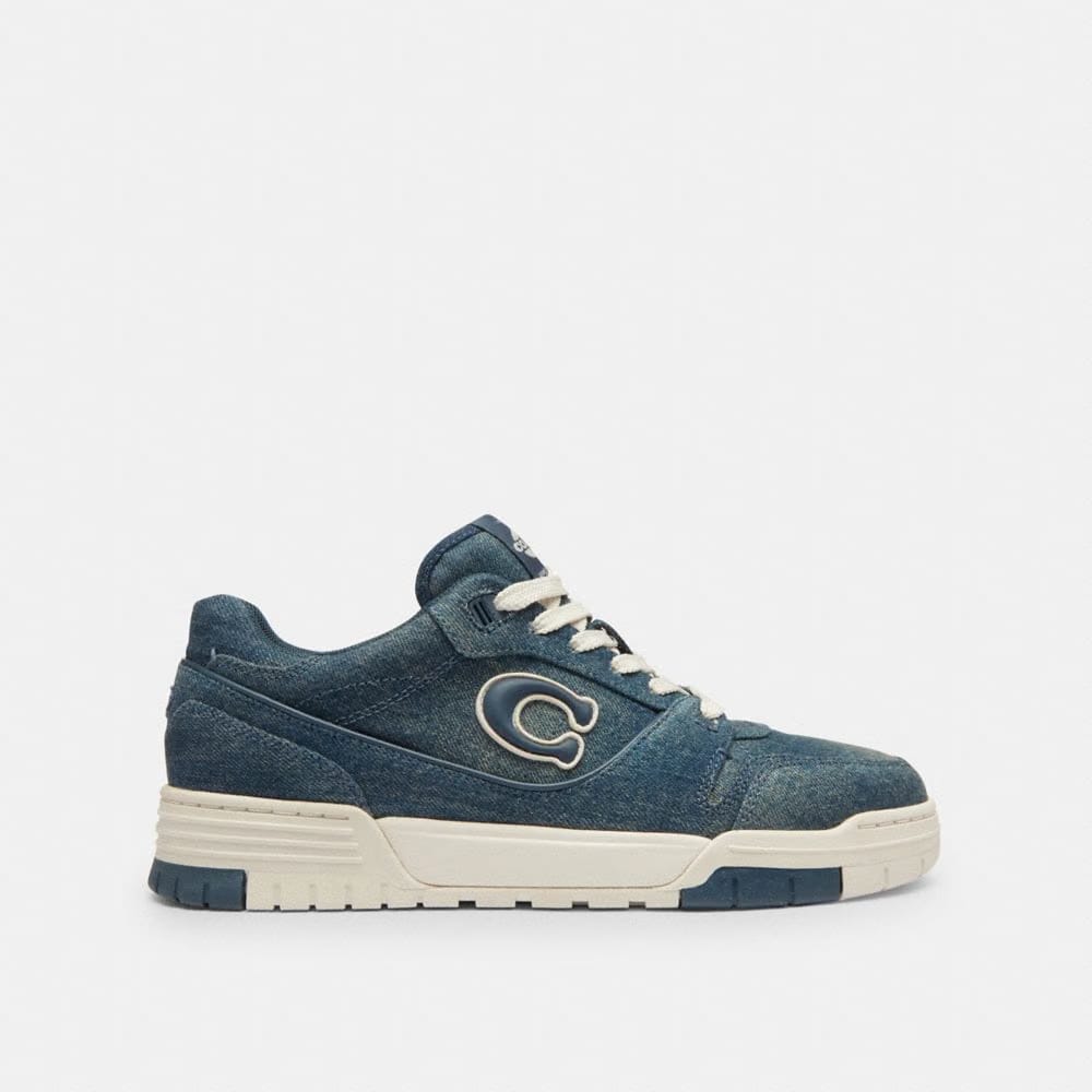 Soho Sneaker In Loved Denim