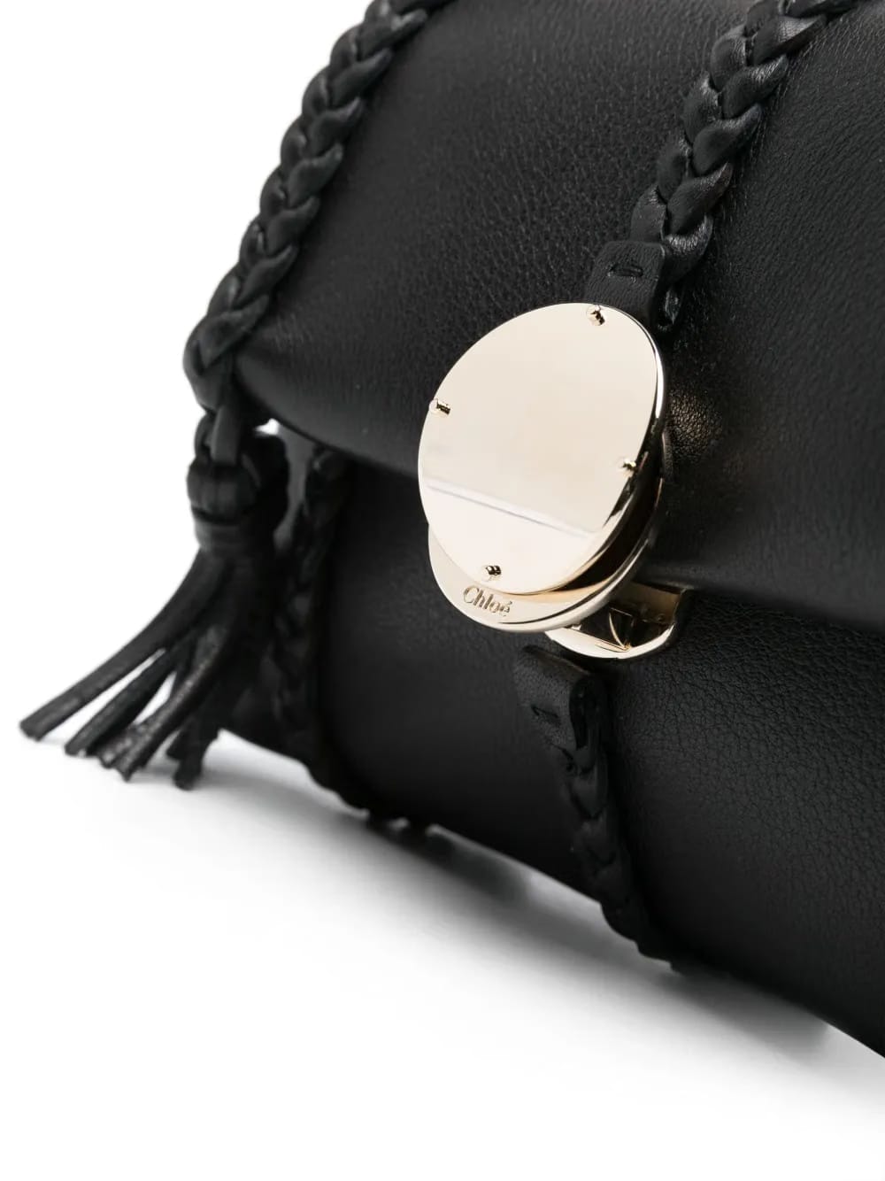 Penelope braid-detail satchel bag