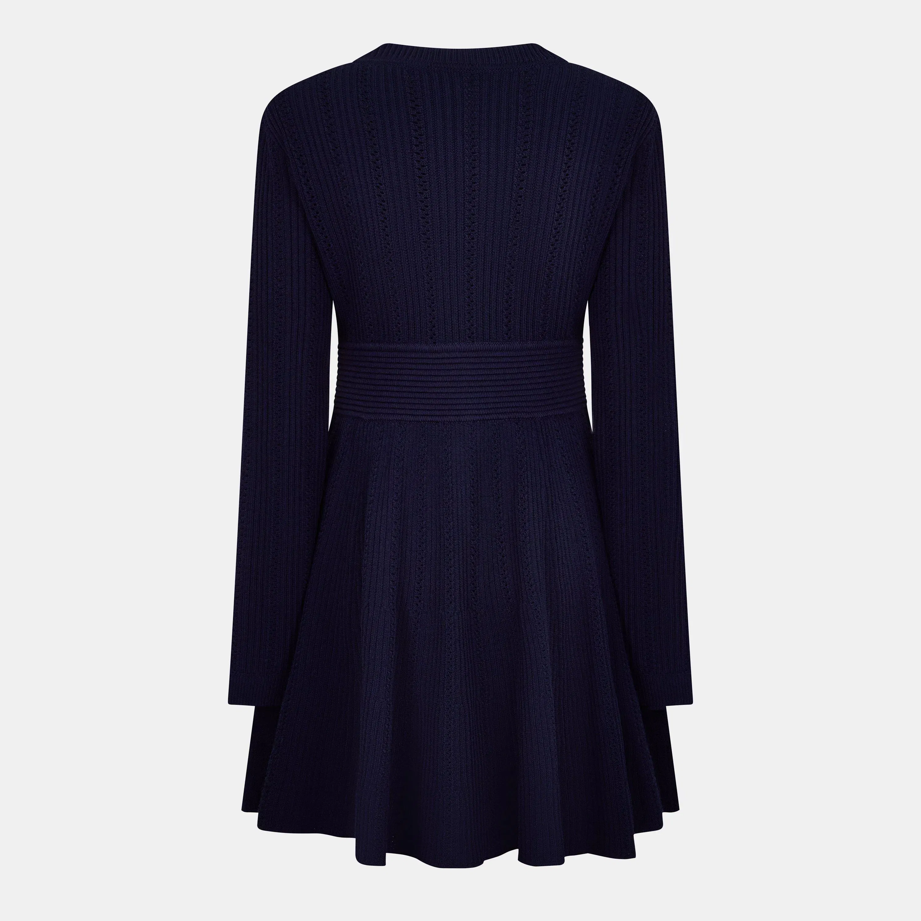 Pointelle Mini Dress