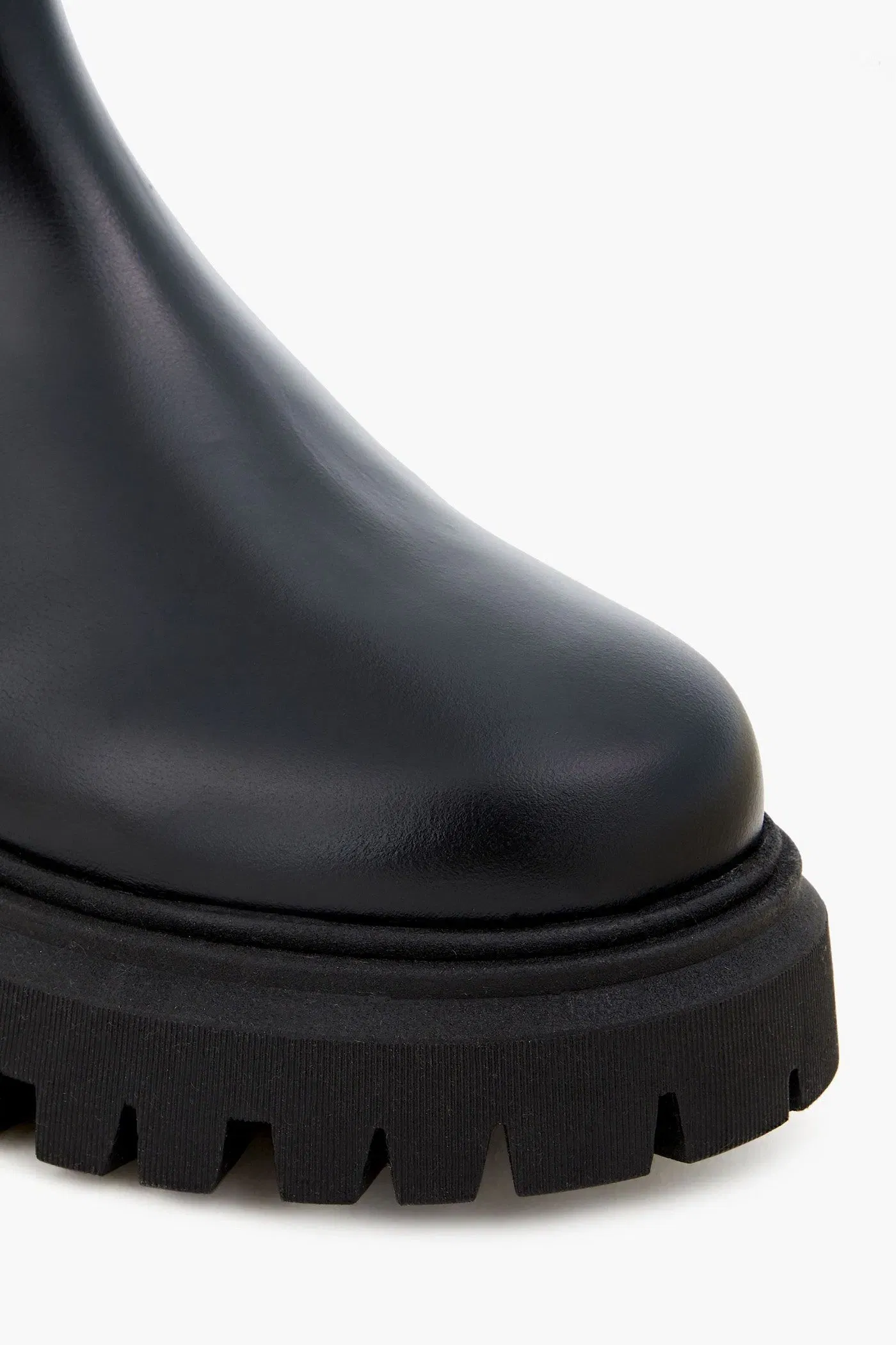 Maje Buckled Leather Ankle Boots Black Women's
