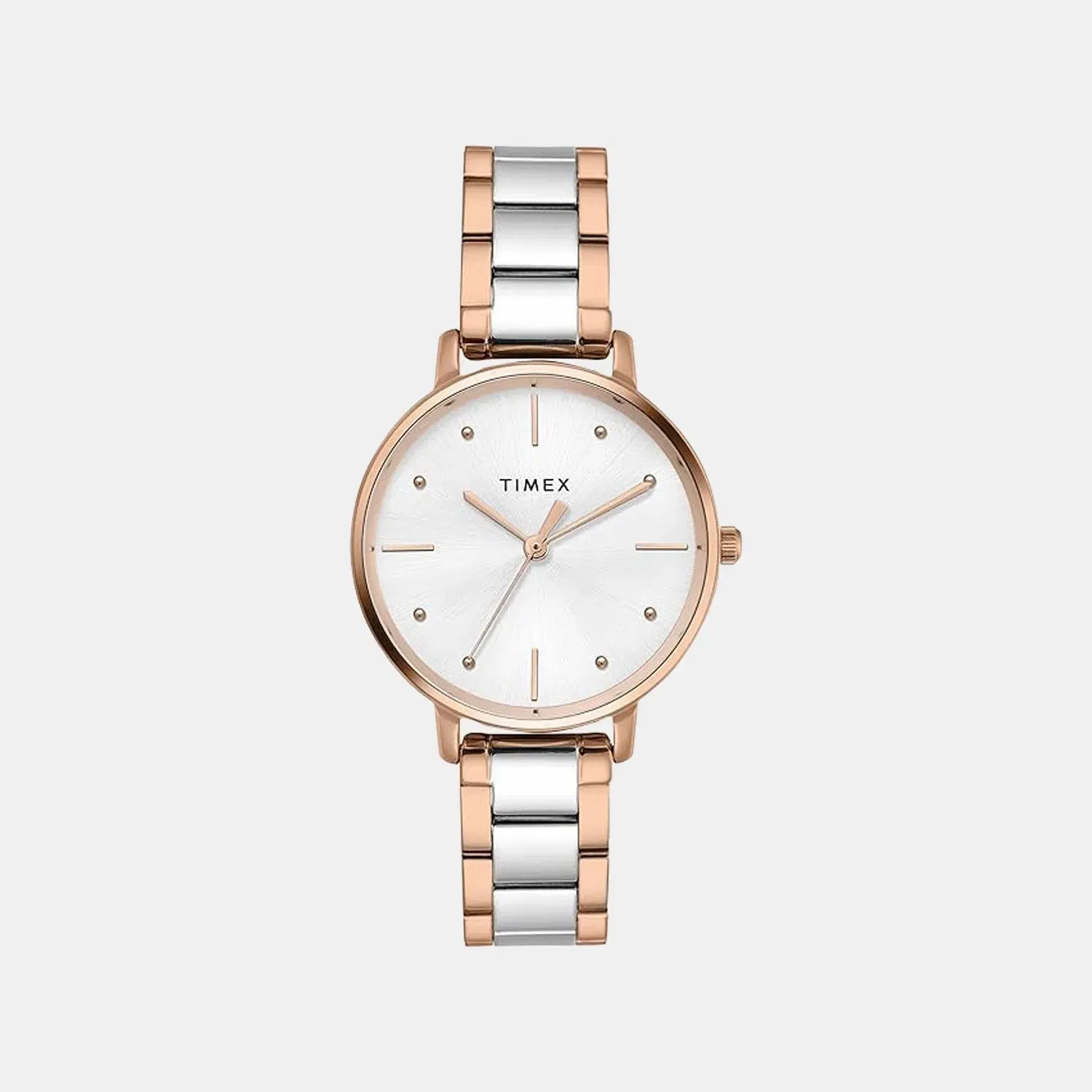 Timex Trendline Women Quartz Dial Analog Stainless Steel Watch Twel15825