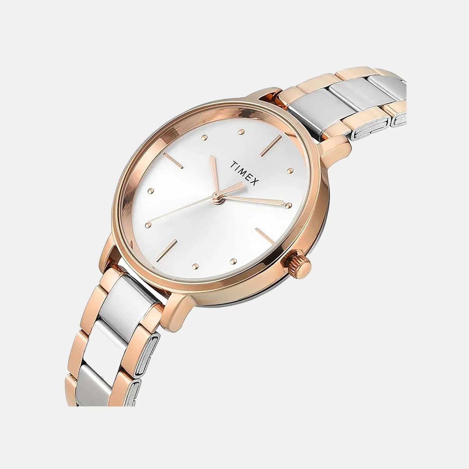 Timex Trendline Women Quartz Dial Analog Stainless Steel Watch Twel15825