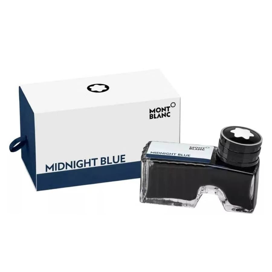 Montblanc Fountain Pen Ink Midnight Blue 2.0 Oz / 60 Ml