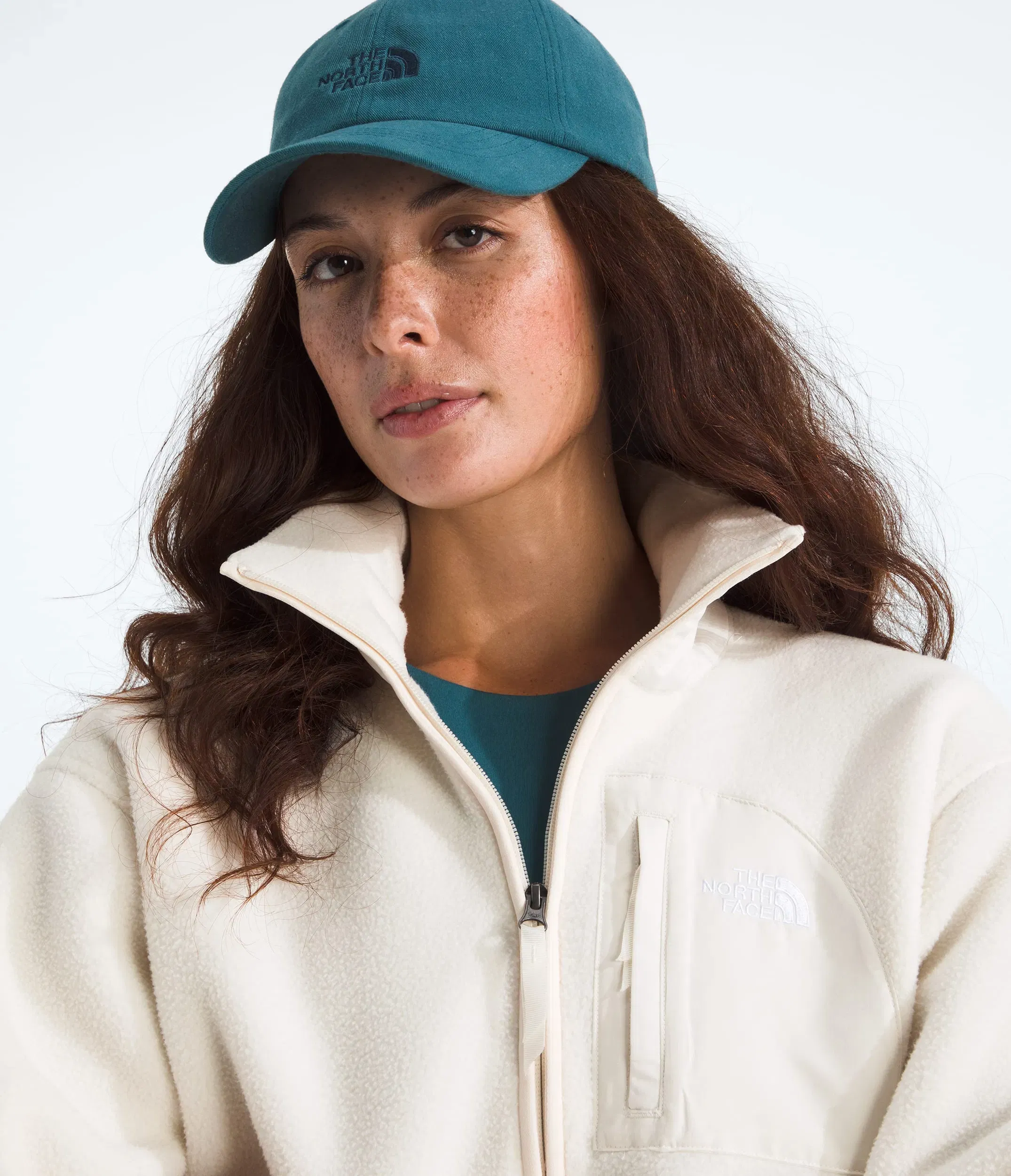 The North Face Women’s Yumiori Off Peak ½-Zip Jacket White Dune