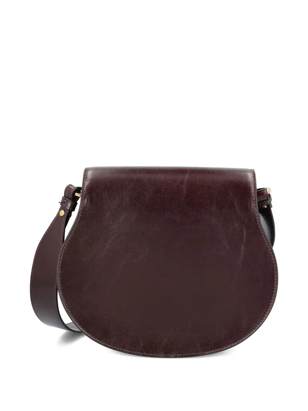 small Marcie saddle leather cross-body bag