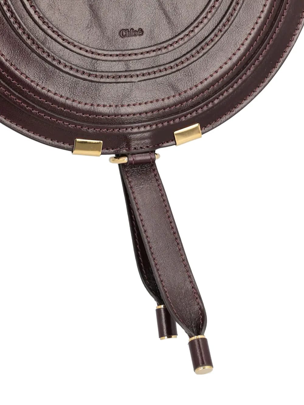 small Marcie saddle leather cross-body bag