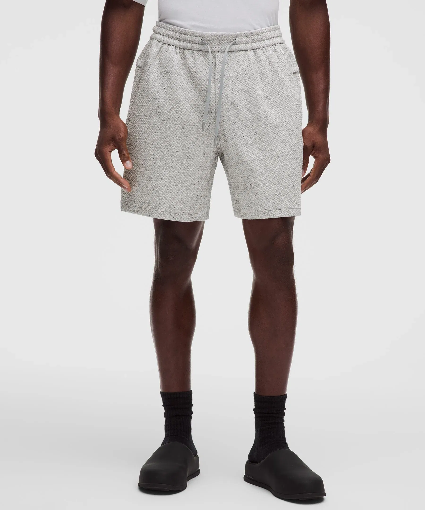 Lululemon Textured Double-Knit Cotton Short 7"