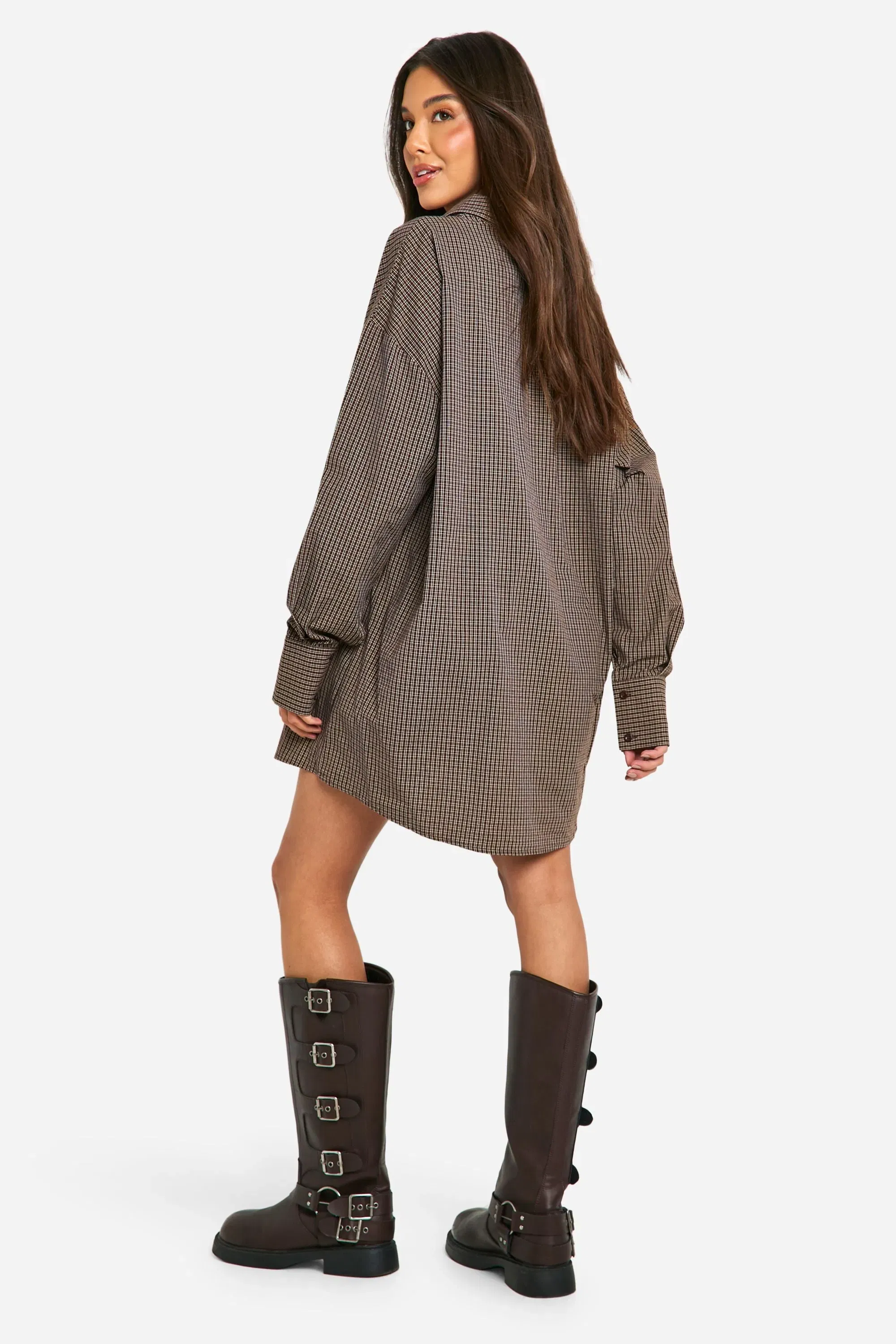 Oversized Shirt Dress