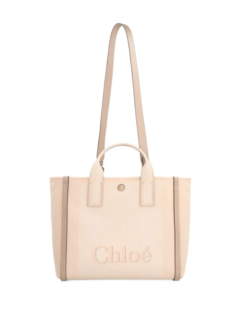 small Carry logo-detail canvas tote bag