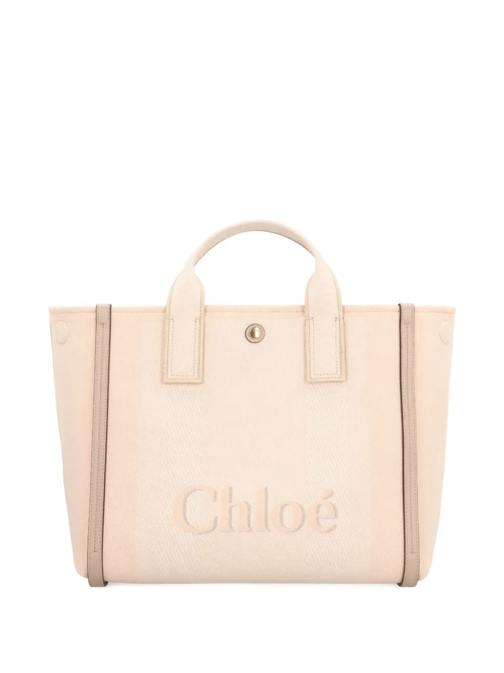 small Carry logo-detail canvas tote bag