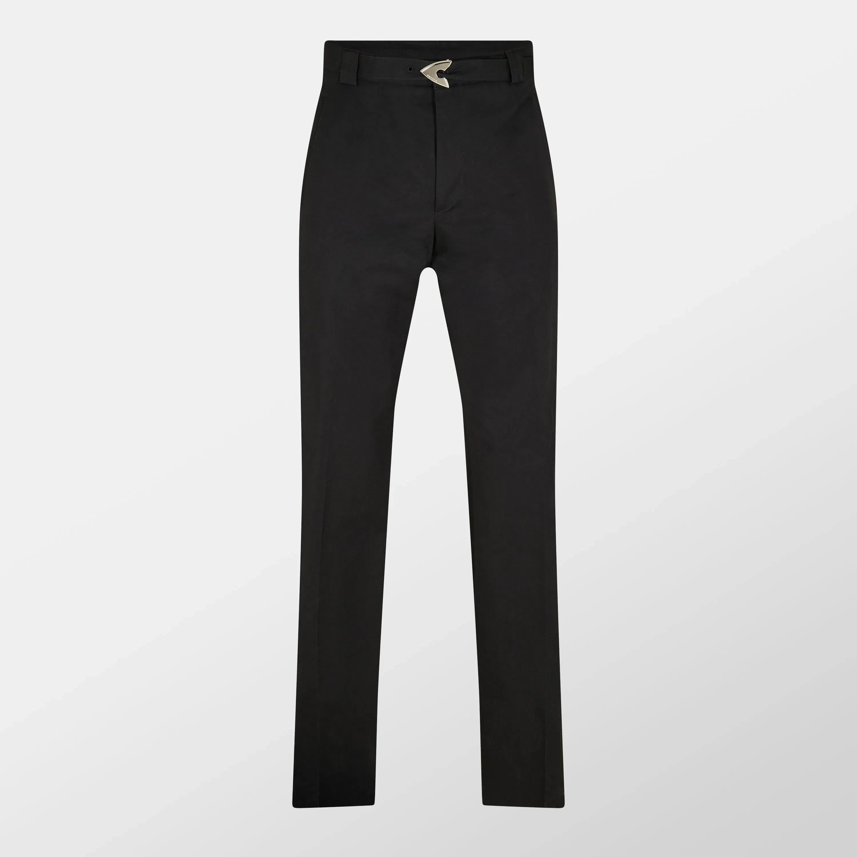 Buckle Tapered Trousers