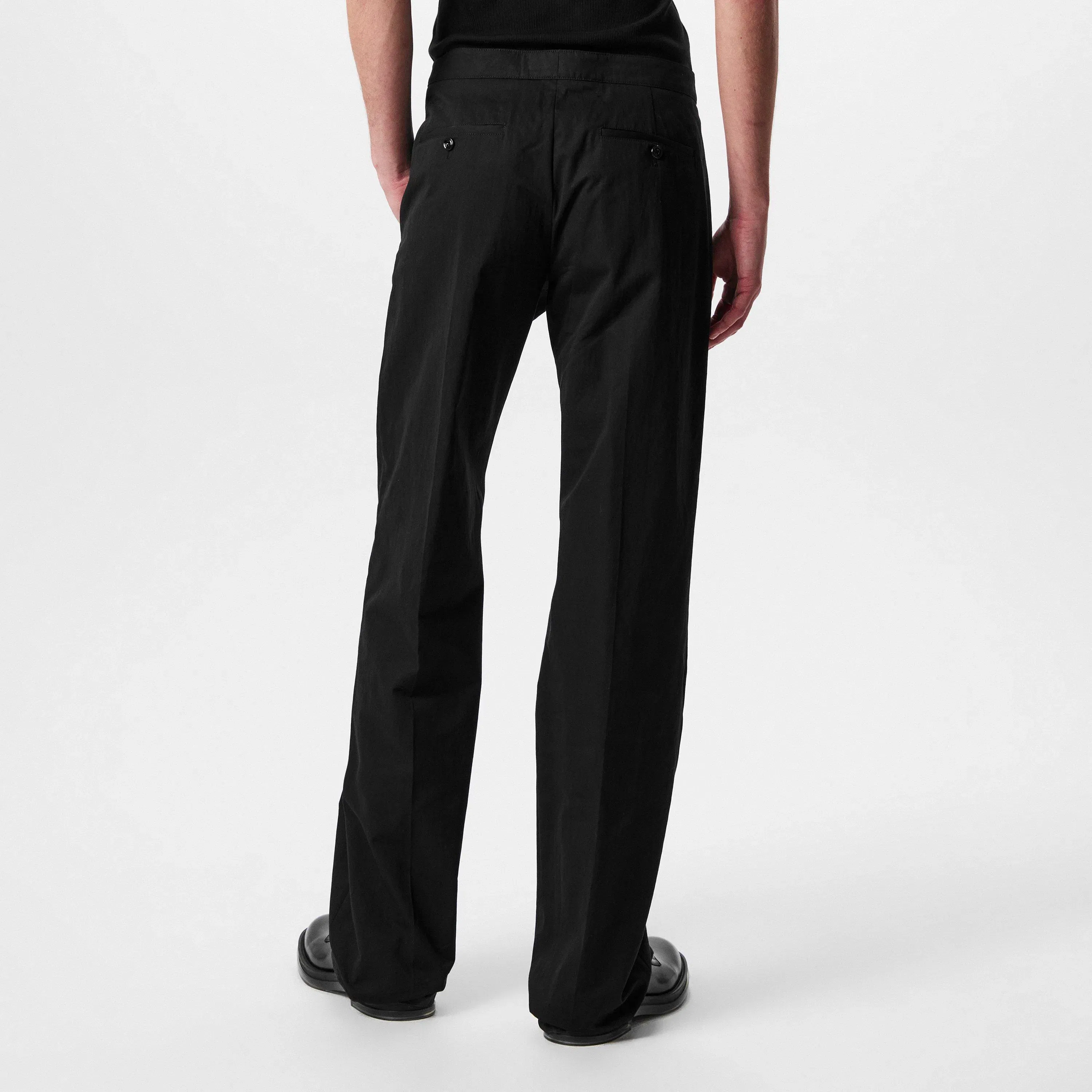 Buckle Tapered Trousers