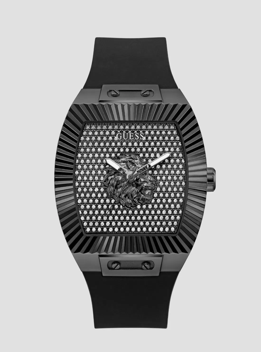 Guess Gt Phoenix Men Quartz Black Dial Analog Stainless Steel Gw1066G3