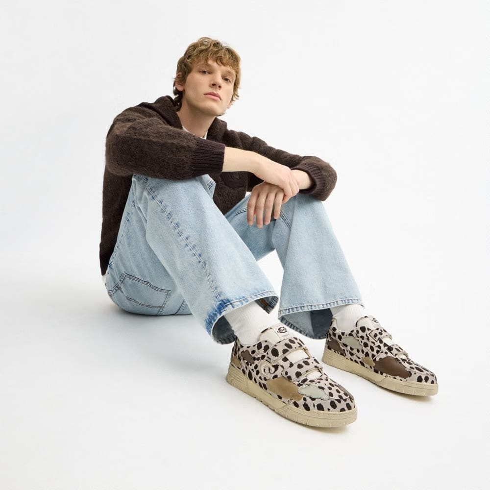 Double Strap Soho Sneaker With Clouds