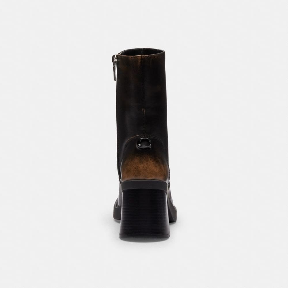 Sculpted C Bootie In Loved Leather