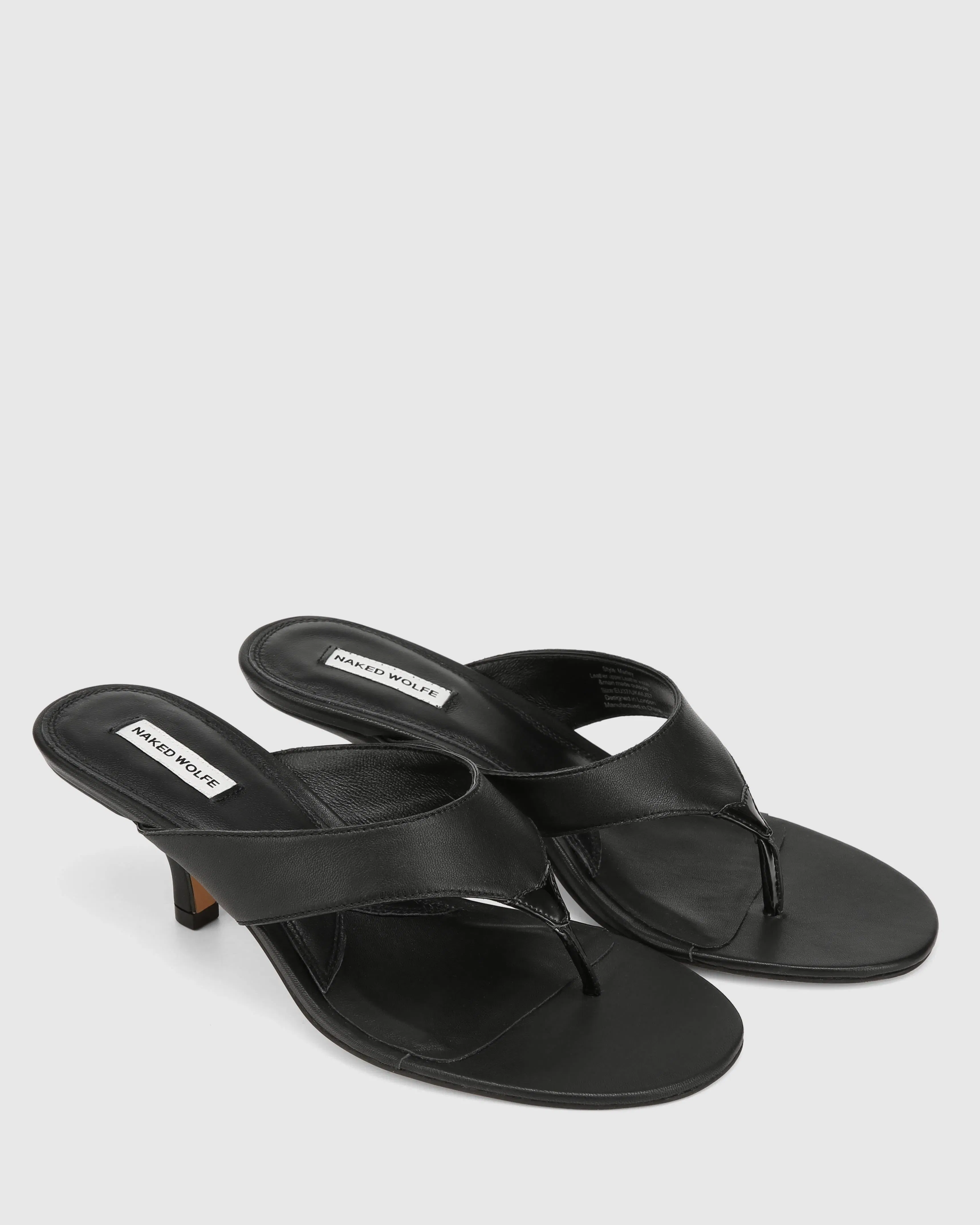 Marley Black Leather
