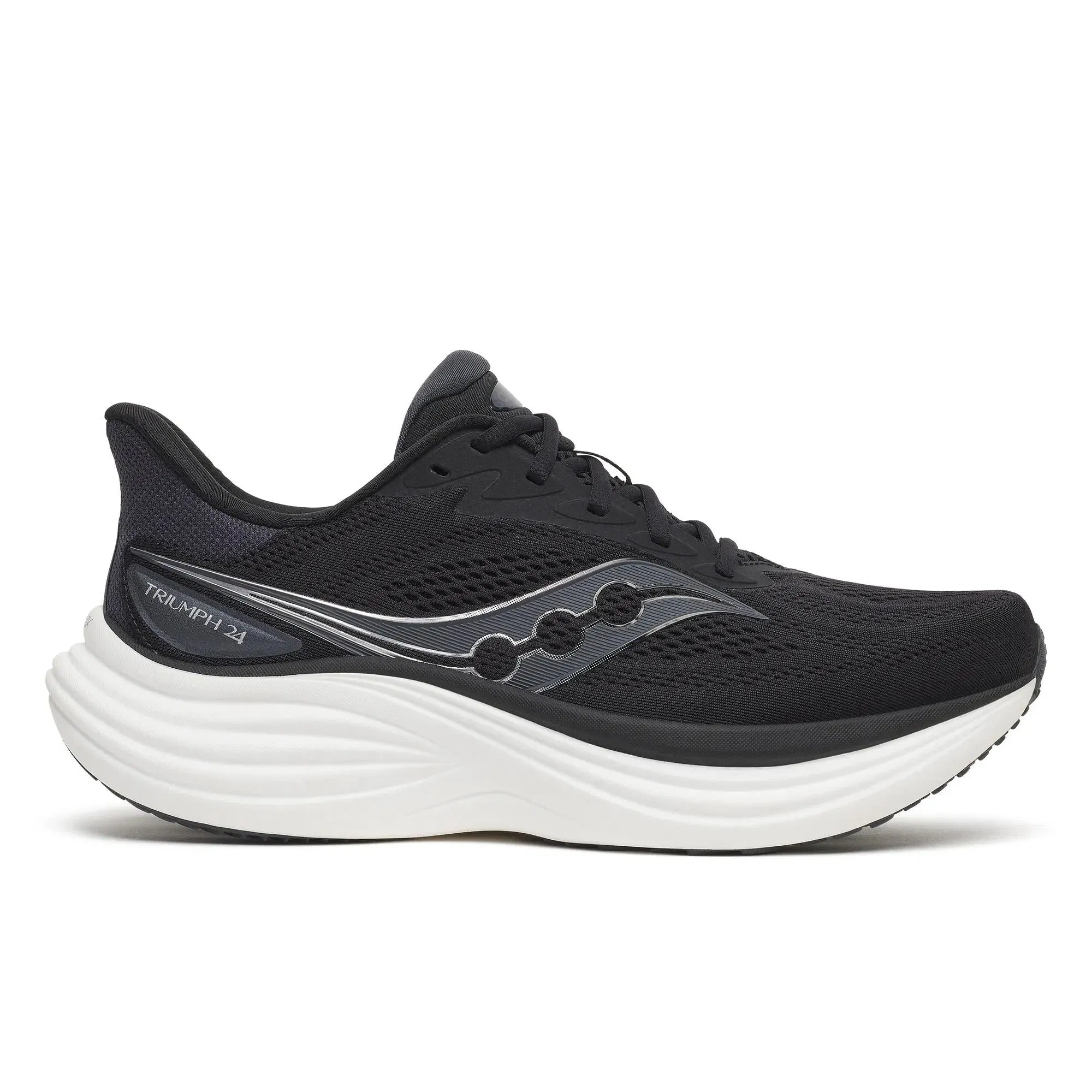 Saucony Women's Triumph 24 Wide Black | Silver