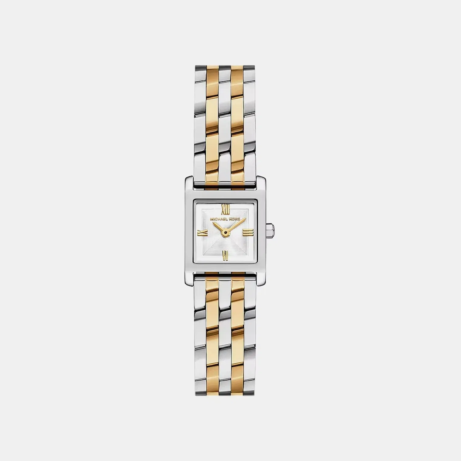 Michael Kors Micro Georgie Women Quartz Silver Dial Analog Stainless Steel Watch Mk7612