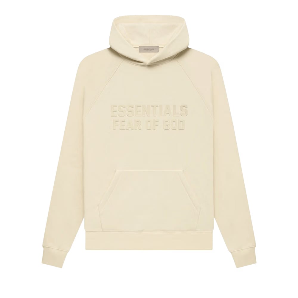 Fear Of God Essentials Hoodie Ss22 Eggshell